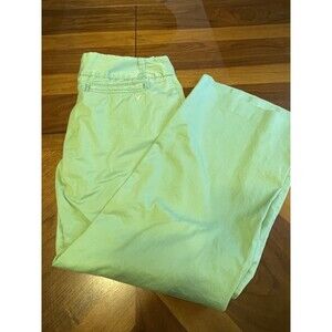 American Eagle Drape Trouser Sz 8 Mint Green Wide Leg Baggy Skater Vintage Y2K